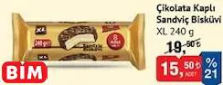 XL  ÇİKOLATA KAPLI  SANDVİÇ BİSKÜVİ